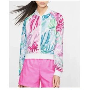 NWT Nike Floral Bomber Jacket